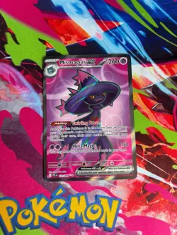 Pokemon Mismagius ex 112/094 Ultra Rare Holo Phantasmal Flames Near Mint - Image 1