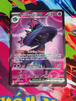 Pokemon Mismagius ex 112/094 Ultra Rare Holo Phantasmal Flames Near Mint - Image 2