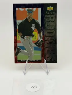 Lot Of 10 1994 Upper Deck #19 Michael Jordan RC Chicago White Sox Bulls Baseball - Image 3