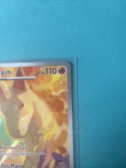 Pokemon TCG Destined Rivals Rapidash Card 189/182 IR NM - Image 3