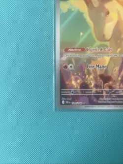 Pokemon TCG Destined Rivals Rapidash Card 189/182 IR NM - Image 4