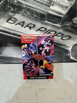 Pokemon TCG Destined Rivals Booster Bundle (6 packs) Factory Sealed - Image 1