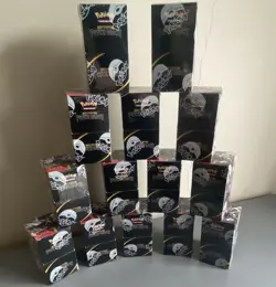 Pokemon TCG Pitch Black Sealed Booster Box Lot 14 Boxes 120 Cards - Image 1