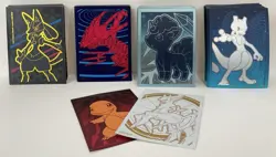 COLLECTION OF OFFICIAL POKEMON CARD SLEEVES~VARIOUS DESIGNS~149 IN TOTAL - Image 1