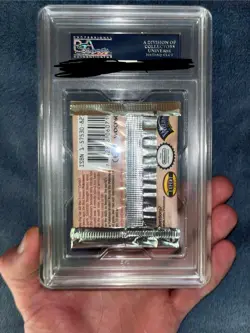 WOTC PSA 10 1999 Pokemon TCG Fossil 1st Edition Booster Pack Lapras Art Old Case - Image 2