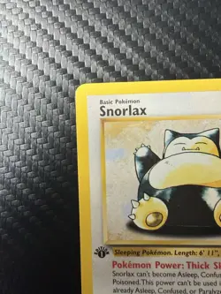 Pokemon 1st Edition Jungle Snorlax 27/64 WOTC Vintage Near Mint NM Non Holo - Image 3