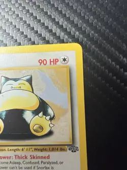 Pokemon 1st Edition Jungle Snorlax 27/64 WOTC Vintage Near Mint NM Non Holo - Image 4