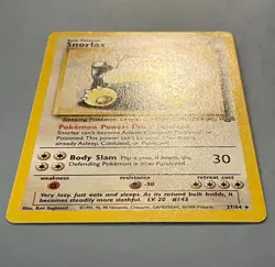Pokemon Snorlax Non Holo 27/64 Jungle Vintage WOTC 1999 Rare LP NM - Image 4