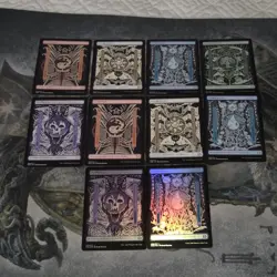 MTG Phyrexia All Will Be One | Text Full Art Basic Lands & Foils Lot • 10 ! - Image 1