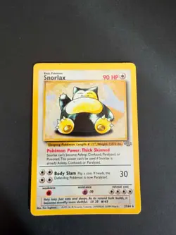 Pokemon TCG - Jungle Unlimited - Snorlax 27/64 Non Holo Rare - MP-HP - Image 1