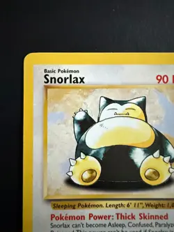Pokemon TCG Snorlax 27/64 Jungle Regular NM/ Mint 1999 - Image 2