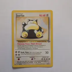 Original Pokemon Snorlax 27/64 Jungle - Image 1