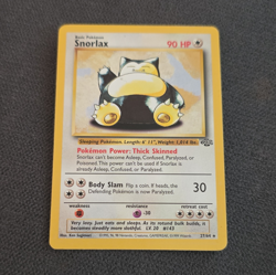 The Pokemon Company Snorlax 27/64 Jungle Regular Rare Unlimited EN 90HP 1999 - Image 1