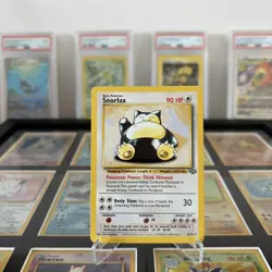 Snorlax 27/64 Jungle Non Holo Rare 1999 Vintage Pokemon Card - Image 2