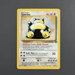 Snorlax 27/64 Jungle Non Holo Rare 1999 Vintage Pokemon Card - Image 4