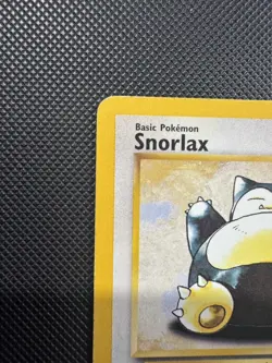 Pokemon WOTC TCG Snorlax 27/64 Jungle Non Holo Rare 1999 MP - Image 2