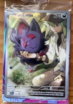 Pokemon Zorua SVP 189 Promo Journey Together Edition Sealed - Image 1
