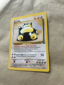 Pokemon TCG Snorlax Jungle Card 27/64 Non Holo - Image 3
