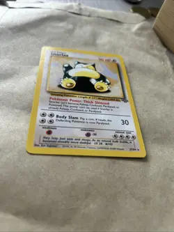 Pokemon TCG Snorlax Jungle Card 27/64 Non Holo - Image 4