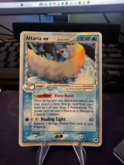 Pokemon TCG Altaria ex 100 HP 90/101 Dragon Frontiers EX Holo Ultra Rare EN - Image 1