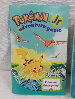 Vintage - Pokemon Jr - Adventure Game - 1999 - Hasbro Card Game - Image 1