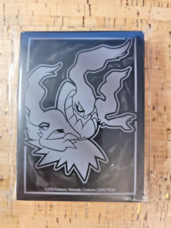 Pokemon TCG Pitch Black ETB Darkrai Card Sleeves 65ct Sealed Qty Available - Image 1