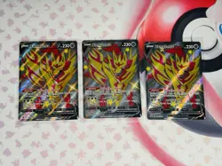 Zamazenta V Pokemon Sword & Shield SWSH293 Shiny Full Art Black Star Promo NM - Image 1