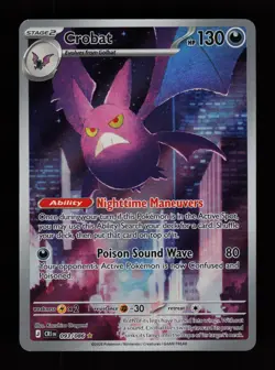 Crobat 093/086 Holo Illustration Rare Chaos Rising Pokemon Cards - Image 1