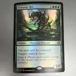 Wizards of the Coast Tyrranax Rex 189/271 Mythic Foil EN 2023 Creature Dinosaur - Image 1