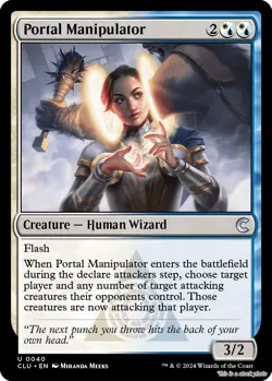 Portal Manipulator Ravnica: Clue Edition CLU 40 Uncommon NM - Image 1
