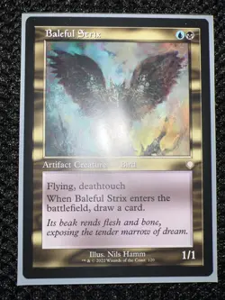 Baleful Strix (Retro Frame) Commander: the Brothers' War Regular - Image 1