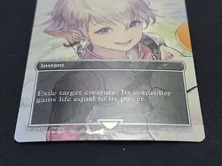 Swords to Plowshares Borderless Foil Promo Final Fantasy Magic Fest NM MTG - Image 3