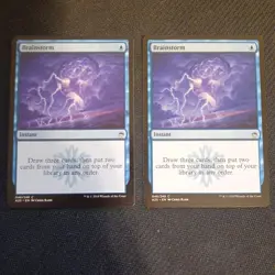 MTG - Brainstorm - Masters 25 - Lightly Played - Image 1