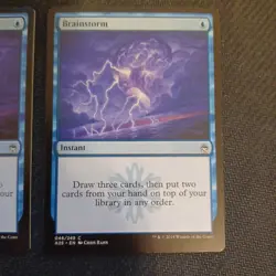 MTG - Brainstorm - Masters 25 - Lightly Played - Image 3