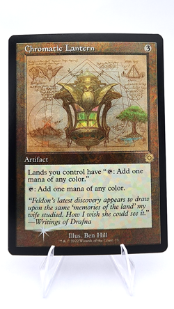 Chromatic Lantern (Schematic) The Brothers' War: Retro Frame Artifacts Foil - Image 1