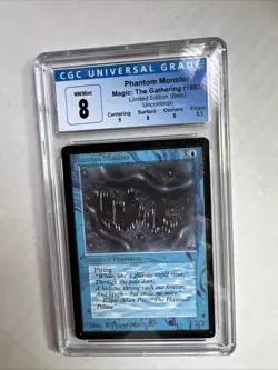 MTG Beta Phantom Monster CGC 8 Quad++ NM/Mint (with Mint centering) 1993 - Image 1