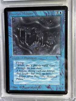 MTG Beta Phantom Monster CGC 8 Quad++ NM/Mint (with Mint centering) 1993 - Image 3