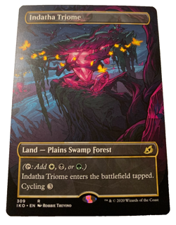 Indatha Triome - Extended Art - Magic the Gathering - Image 1