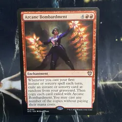 Arcane Bombardment - Commander: Outlaws of Thunder Junction #154 NM - MTG - Image 1