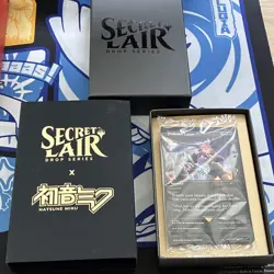 MTG Secret Lair x Hatsune Miku : Digital Sensation English (Foil) Command tower - Image 5