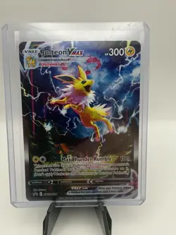 Pokemon TCG Jolteon VMAX SWSH184 Promo Holo 300 HP English 2021 - Image 1