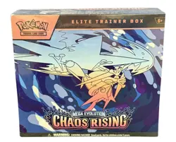 Pokemon Mega Evolution Chaos Rising Elite Trainer Box #BR - Image 1
