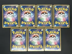 [No Import Duty (US)] 7set Pikachu 007/020 Eevee Shiny Collection Pokemon Card - Image 2