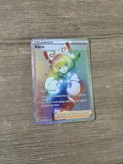 Klara 217/198 Chilling Reign NM Full Art Secret Rainbow Rare Pokemon Card - Image 1