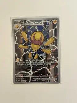 Pokemon Galvantula TCG White Flare Illustration Rare Card 117/086 NM/M Condition - Image 1