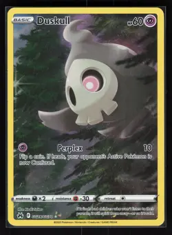 Duskull Ultra Rare Pokemon SWSH: Crown Zenith: Galarian Gallery GG28/GG70 NM - Image 1