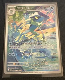 Frogadier 089/086 Chaos Rising- Illustration Rare Pokemon TCG Near Mint - Image 1
