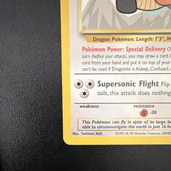 Pokemon TCG Dragonite Movie Promo 05/53 Wotc Promo - Image 5