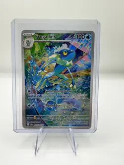 Frogadier 089/086 Holo Illustration Rare Chaos Rising Pokemon Near Mint - Image 1