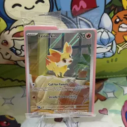 Pokemon Fennekin Chaos Rising ETB MEP 080 Promo Holo English SEALED - Image 2